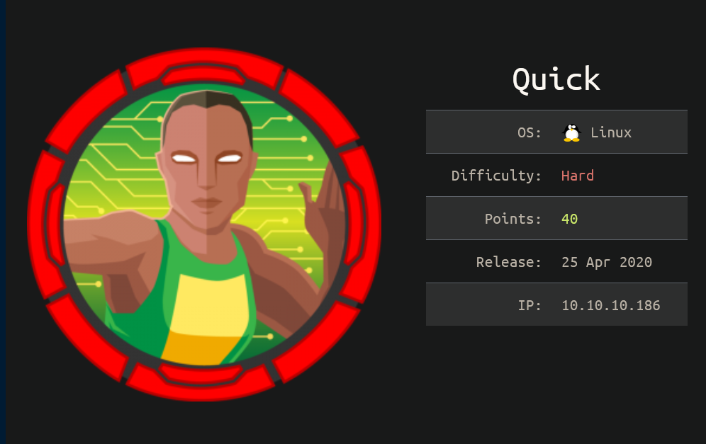 HackTheBox Writeup: Quick